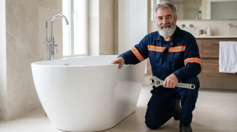 Installation baignoire