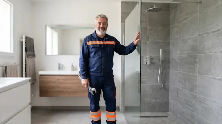 Installation douche