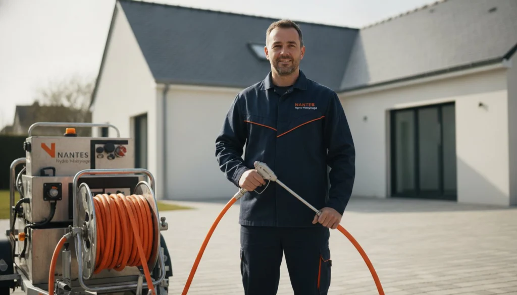 Débouchage par hydrocurage à Nantes
