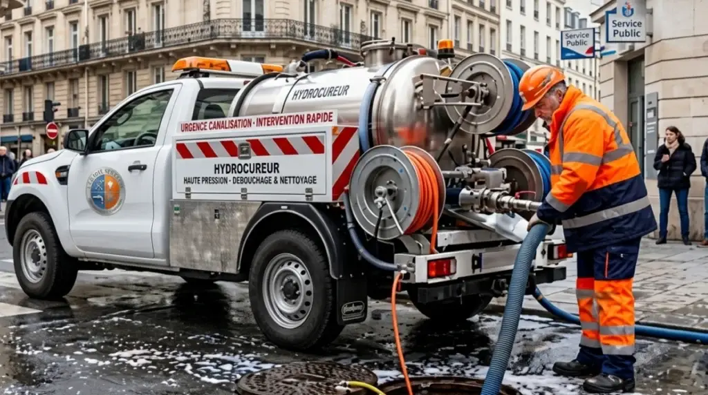 curage canalisation haute pression LACROIX Service