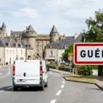 Panneau de la ville de Guérande
