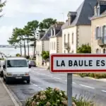 Panneau de la ville de La Baule-Escoublac