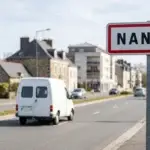 Panneau de la ville de Nantes