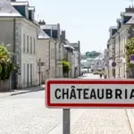 Panneau de la ville de Châteaubriant