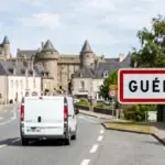 Panneau de la ville de Guérande