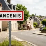 Panneau de la ville de Ancenis