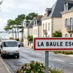 Panneau de la ville de La Baule-Escoublac
