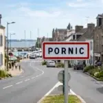 Panneau de la ville de Pornic