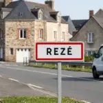 Panneau de la ville de Rezé