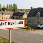 Panneau de la ville de Saint-Herblain