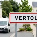 Panneau de la ville de Vertou