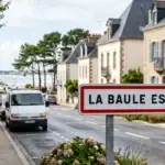 Panneau de la ville de La Baule-Escoublac