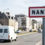 Panneau de la ville de Nantes