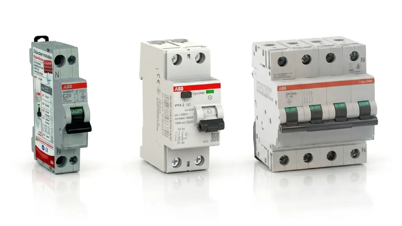 Appareillages électriques de marque ABB