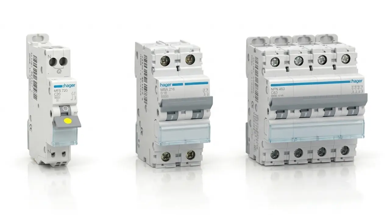 Appareillages électriques de marque Hager