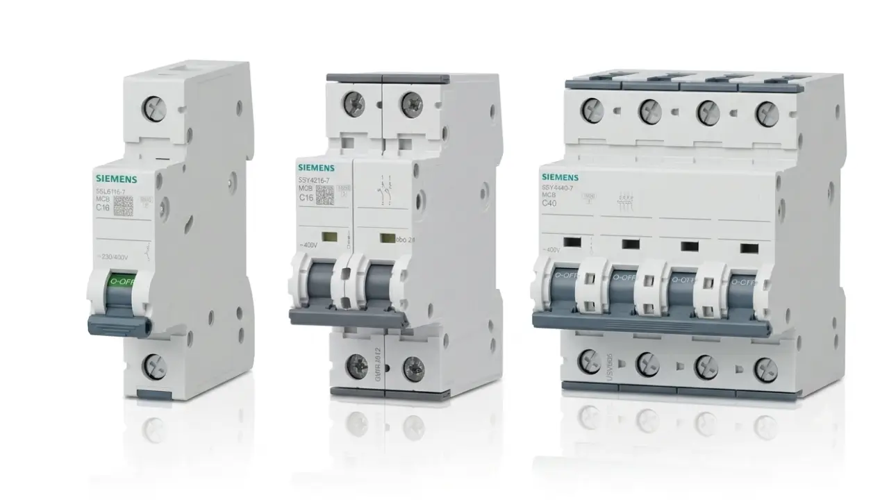 Appareillages électriques de marque Siemens