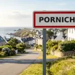 Panneau de la ville de Pornichet