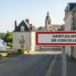 Panneau de la ville de Saint-Julien-de-Concelles