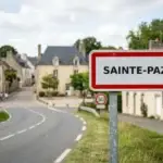 Panneau de la ville de Sainte-Pazanne