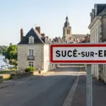 Panneau de la ville de Sucé-sur-Erdre