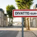 Panneau de la ville de Divatte-sur-Loire