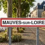 Panneau de la ville de Mauves-sur-Loire