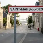 Panneau de la ville de Saint-Mars-du-Désert