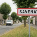 Panneau de la ville de Savenay Panneau de la ville de Savenay