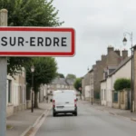 Panneau de la ville de Nort-sur-Erdre Panneau de la ville de Nort-sur-Erdre