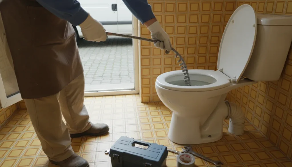 WC bouché à Saint-Herblain